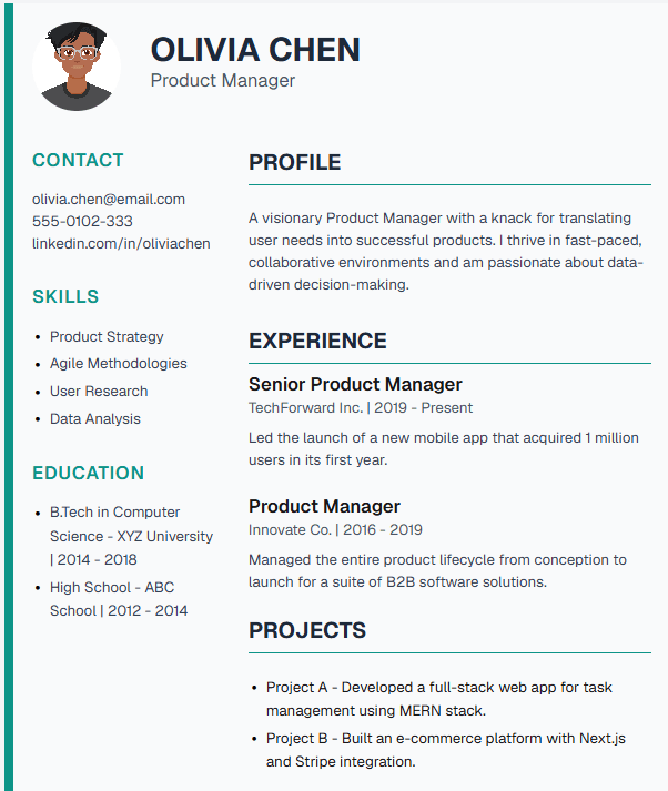resume